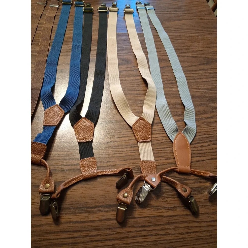 Lot of 10 Suspenders Baby Toddler Adjustable All 22